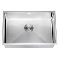 Single Basin Undermount 18-Gauge Stainless Steel Kitchen Sink