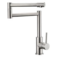 stainless steel european folding flexible kitchen faucet