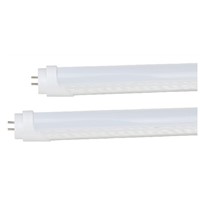 Clear or Cream PVC Plastic Cover Driver Inserted Non-Glare LED T5 Tube