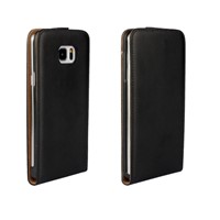 Genuine Real Leather Case Vertical Up and Down Open Flip Cover for Samsung Galaxy Note 5 SGN5C23