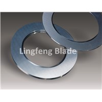 Circular cutting blade for fabric,film,and foil