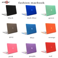 hot sales  Matte Hard Case Cover Transparent color for Macbook retina13''/15''