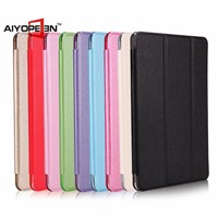 Hot Sales Silk Pattern PU smart cover With Auto Sleep &amp;amp; Wake up for iPad pro