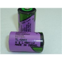 PLC battery TADIRAN TL-5902 3.6v 1/2AA size PLC lithium/primary battery