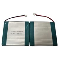 lithium ion battery pack 7.4V 1050mAh