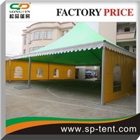 Big Green Aluminum Frame Pagoda Tent 10X10m with Logo Printing