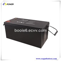 Manufacturer Gel Battery 12V200ah with Top Quality 3years Warranty