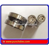 Normal steel round Versace pill dies for TDP-0 in stock