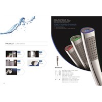LCD Torch hand shower