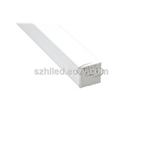 U style LED aluminum channel profile for deep recessed application