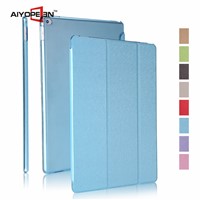 New arrival  Silk Pattern PU smart cover for iPad pro With Auto Sleep &amp;amp; Wake up 12.9'' case