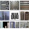Round crater shaped staggered perforated metal/aluminum staggered perforated metal