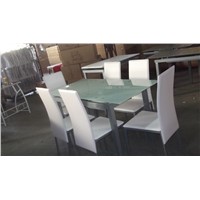 METAL FURNITURE DINING TABLE,DINING CHAIR
