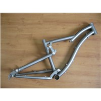 customize titanium suspension MTB frame titanium bike frame for 26er or 29er