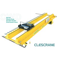 CWD Series Double Girder Top Running Overhead Cranes 160/30 Ton