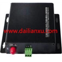 RS485 to fiber converter, RS232/422/485 Fiber Optical Modem,RS485 fiber optic transmitter(DLX-RF)