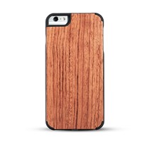 wood phone case solid phone protective cord back high quaility Iphone6/6P Rosewood