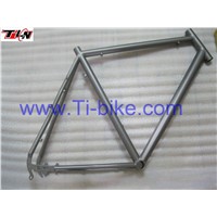 new style!Disk brake or V brake titanium triathlon bike frame triathlon time trial bike frame