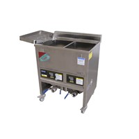 Frying Machines with Double Frying Areas