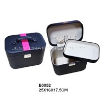 leather cosmetic box(B0052)