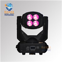 New 4*25W (100W)LED Super Beam+Wash Moving Head Light,LED Gobo Moving Head Beam Effect For Club,Bar