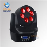 Rasha Hot Sale 6pcs*15W RGBW 4in1 LED Big Eye Moving Head Light,LED Moving Head Beam Light