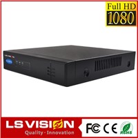 LS VISION 4ch Onvif NVR with Built-in POE switch CE,ROSH,FCC