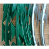 hot dipped Galvanized Razor barbed Wire for sales Professional manufacture