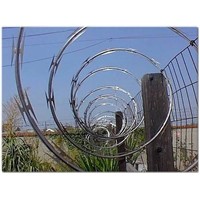 Safety razor barbed wire