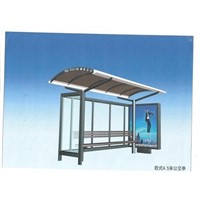 Stainless steel bus shelter for Adv (HS-BS-016)