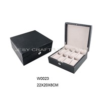 Mens leather watch box(W0023)
