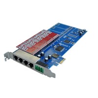 SinoV-TDM800E 8fxs/fxo PCI-E asterisk card