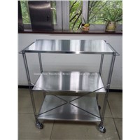 Stainless steel trolley for Hotel (HS-T-010)