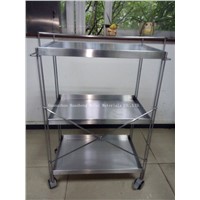 Stainless steel trolley for Hotel (HS-T-009)