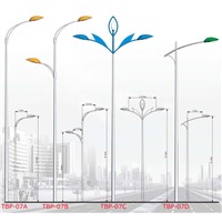 lamp poles for high wind speed