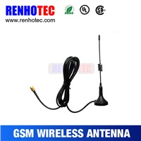 9dB 4g lte strong magnetic base antenna with CRC9/TS9/SMA 4g lte