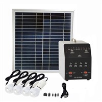 Off grid 150W pure sine wave inverter solar panel system with AC &amp;amp; DC output for home use