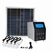 300W off grid AC &amp;amp; DC solar power system with 300W pure sine wave inverter