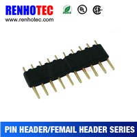 4.4*1.778mm Pitch Electrical Header 10 Pin Connector UL CE ROHS