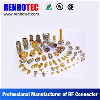 OEM ODM PCB Mount Male and Female BNC SMA F TNC N Cable RF Connectors for Multi Wires