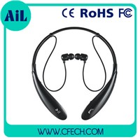 AiL Hot Selling Wireless Bluetooth Sports Neckband Headphone Headset for cellphone(HBS800)