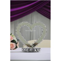 Luxury table centerpiece wedding decoration heart