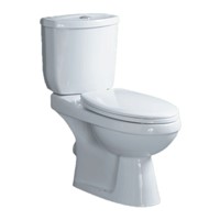 Washdown two piece closet S-trap 250mm toilet