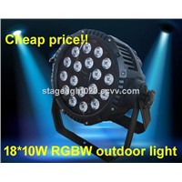 Cheap 18x10w RGBW Quad Outdoor LED Par Light