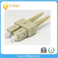 SC/UPC duplex fiber optic connector