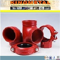 UL FM APPROVED Grooved end  fitting for fire fighting