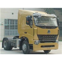 HOWOA7 4X2 Tractor Truck with Flat Cab 340 HP