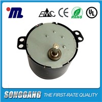AC Reversible Motor 110 Volt 0.8-1rpm SD-208-516 with Steel plate Motor For CCTV Product