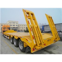 16m Low bed semi-trailer with 60t capacity