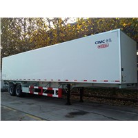 3 Axles Insulated Van Box Semi-trailer